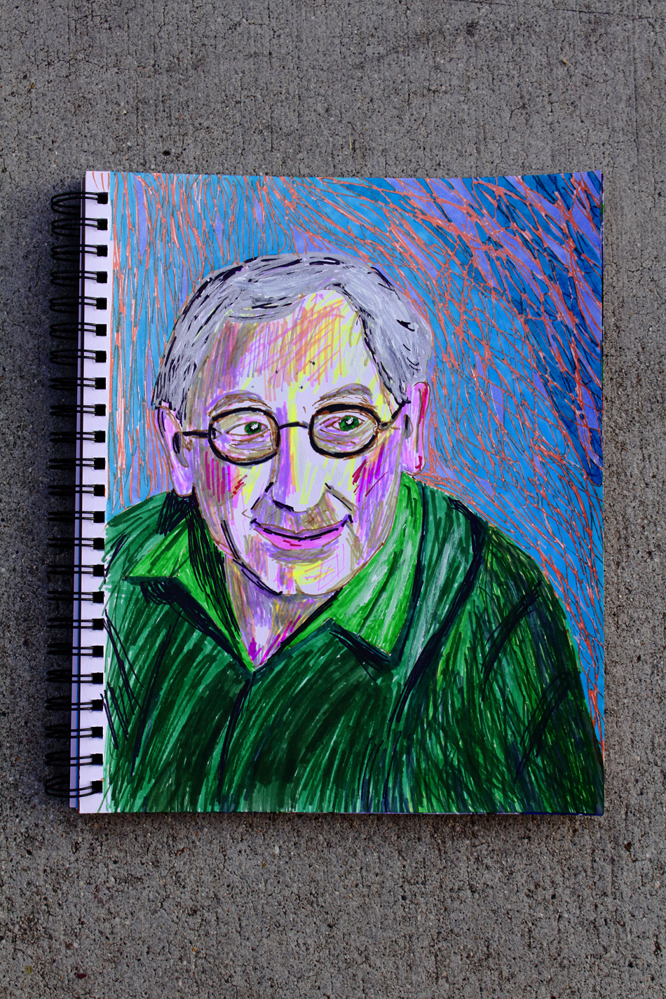 Harvey-by-Robert-McAtee-Permanent-Marker-Portrait