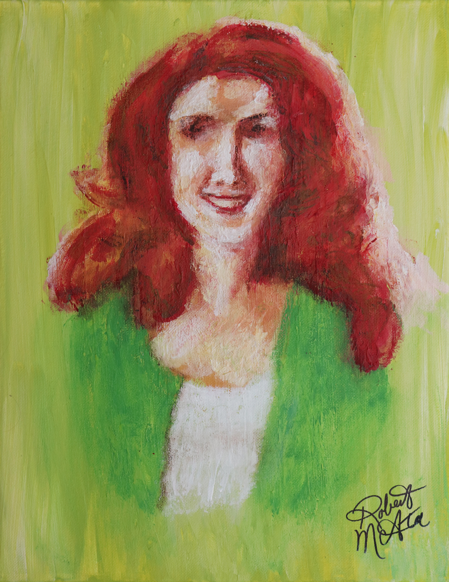 Janice-Diane-1973-Painting-by-Robert-McAtee