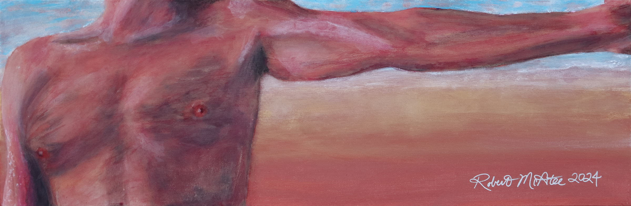 Portrait-of-the-Artist-in-a-California-Desert-Painting-by-Robert-McAtee