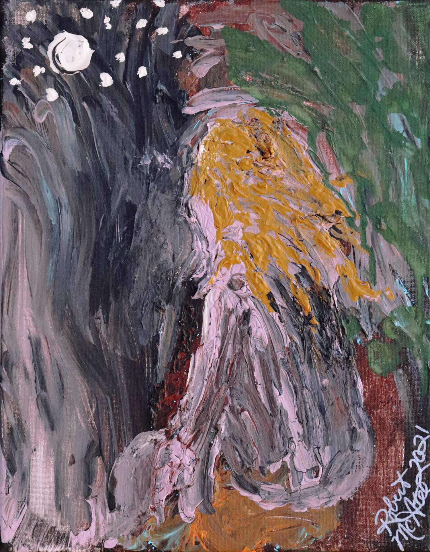 Under-the-Same-Moon-Painting-by-Robert-McAtee